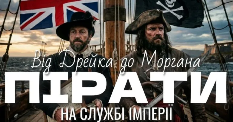 Піратське коріння британської імперії: від Дрейка до Моргана