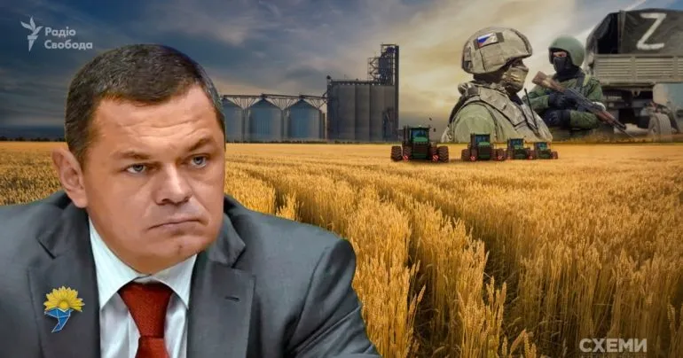 Сім’я нардепа володіє агрофірмою на окупованому Запоріжжі, яка платитиме податки в рф