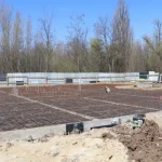 У Полтаві завершили фундамент першого соціального будинку для переселенців