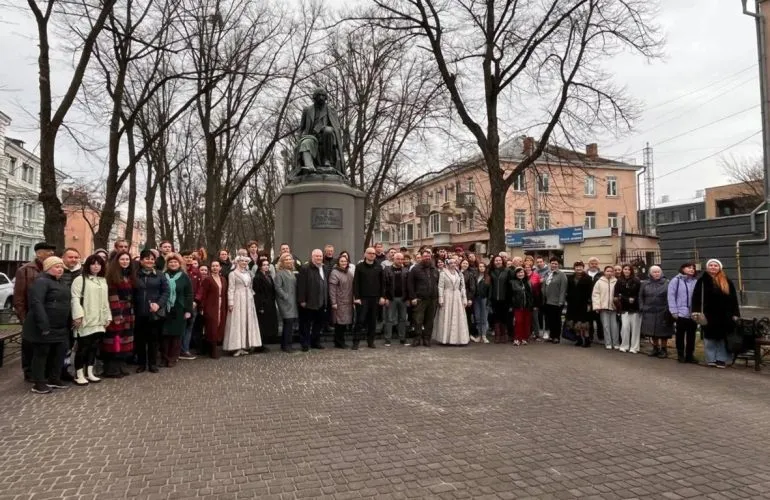 Полтава отметила 217-ю годовщину со дня рождения Николая Гоголя