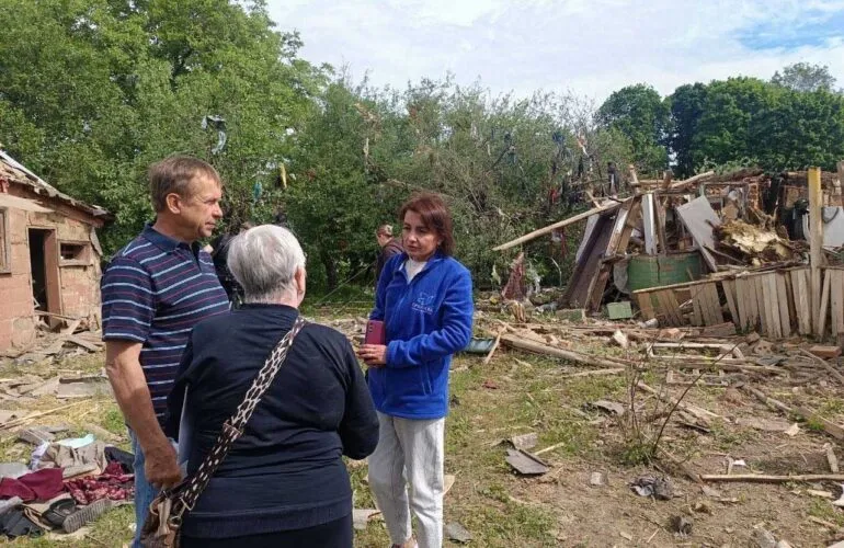 Атака БПЛА в Полтавской громаде: семь домов повреждено, женщина в больнице