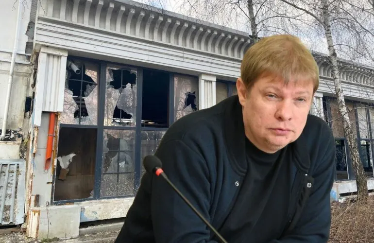 Дикань прикрився військовими і заблокував демонтаж прибудови до кінотеатру